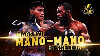 Mark Magsayo vs Gary Russell Jr  ManoMano [upl. by Mata]