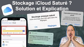 Stockage iCloud Saturé  2023 Solution et Explication [upl. by Ribaudo]