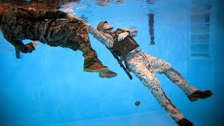 Becoming A Marine Corps Water Survival Instructor [upl. by Onaimad]