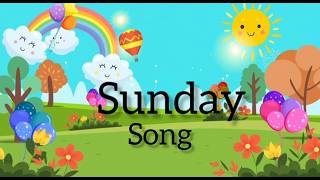 Sunday songlearn spelling of sunday in fun way youtube sunday song viralvideo [upl. by Paloma]