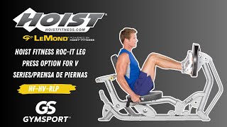 Hoist Fitness ROCIT Leg Press Option For V SeriesPrensa de Piernas HFHVRLP [upl. by Amy]