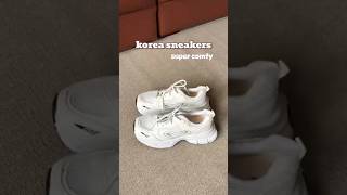 Sneakers korean Greyson 👟 white link  35 shopeehaul sneakers sneakerreviews affiliate [upl. by Elleahcim]