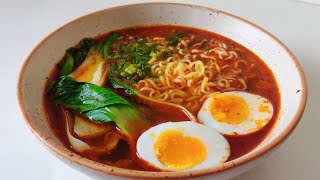 Easy Spicy Ramen Noodles Recipe in Just 10 Minutes 🔥 [upl. by Amadas]