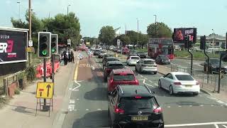 Stagecoach London Bus Route 472 North Greenwich to Abbey Wood [upl. by Richter898]