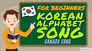 KOREAN ALPHABET SONG [upl. by Greggs]