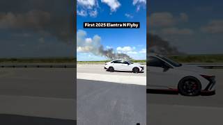 First 2025 Elantra N 180MPh Flyby [upl. by Ehgit]