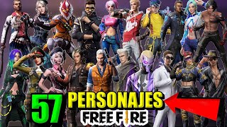 Estos son TODOS los PERSONAJES de FREE FIRE en 2024 DE PEOR A MEJOR [upl. by Madancy]