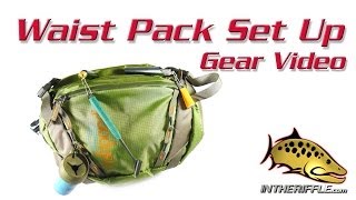 Setting Up Your New Fly Fishing Waist Pack or Chest Pack [upl. by Soinski]