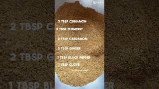 Curry Powder Recipe naturalimmunitybooster ayurveda [upl. by Bartlet]