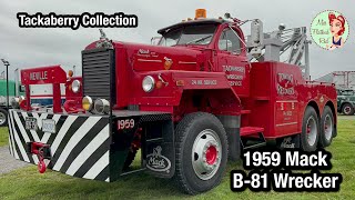 The Tackaberry Collection’s 1959 B81 Wrecker Truck Tour [upl. by Helali45]