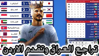 ترتيب مجموعات تصفيات اسيا لكاس العالم بعد الجولة الرابعة [upl. by Ahsote]