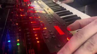 DELICIOSO  Title Track Theme  Roland JDXA w anlg chorus amp delay Depechey [upl. by Eryt597]