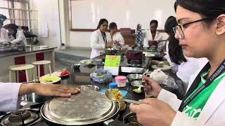 Nutrition and dietetics practical class vlog 📑🏛️🎓📷 chandigarhuniversity college [upl. by Haisoj]