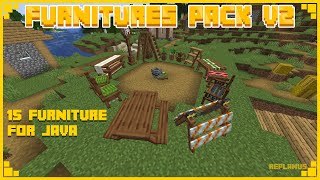 Minecraft Furnitures Pack v2 [upl. by Lordan]