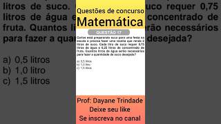 Questão 17 concurso enem matematica icap shorts reels tocantins itapiratins alunos [upl. by Priest87]