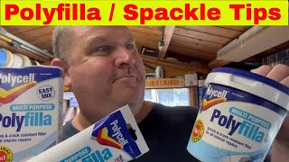 The Best Type of Polyfilla  spackle amp how to store it [upl. by Ardnekan]