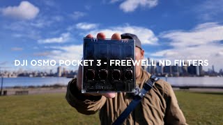 Best ND Filters for the DJI Osmo Pocket 3  Freewell Filters  Part 1 [upl. by Denna208]