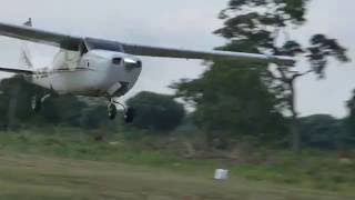 Cessna 210 Centurion Low pass [upl. by Rovelli638]