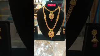 PADMAVATI JEWELLERS  MAHARASHTRIAN STYLE DOUBLE LAYER NECKLACE  SHORT VIDEO [upl. by Izzy]