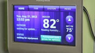 First Look  Honeywell WiFi Smart Thermostat [upl. by Nyltak]