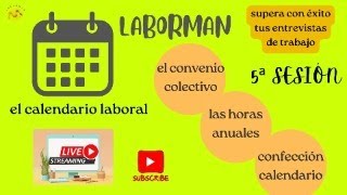 el control horario y el calendario laboral [upl. by Cristabel162]