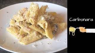 The easiest Creamy Carbonara  Recipe amp cook with me [upl. by Jala]