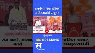 Ajit Pawar on Raj Thackeray  अजितदादांचं राज ठाकरेंना प्रत्युत्तर  NCP  Vidhansabha [upl. by Valentia285]