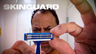 Is the Gillette SKINGUARD Disposable the Best Razor for Sensitive Skin — average guy tested [upl. by Klusek]