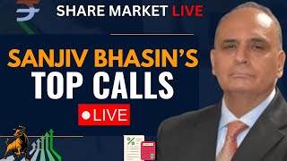 Sanjiv Bhasins Top Calls For Today Share Market Live  Stock Market Updates  Best Stocks to Buy [upl. by Hairej675]