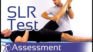 Straight Leg Raise SLR Test  Lasègue Test  Lumbar Radicular Syndrome [upl. by Aidualc]