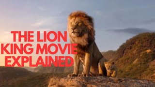 The Lion King Movie Explained 2024 [upl. by Auqinet170]