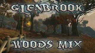 Glenbrook Woods Folksy amp Orchestral Mix  Custom Music of WoW BfA [upl. by Uoliram]