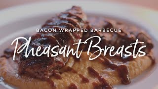 Bacon Wrapped Barbecue Pheasant Breasts [upl. by Humphrey856]