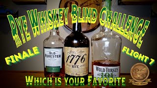 Rye Whiskey Blind Challenge  Finale  Flight 7 [upl. by Hoopen]