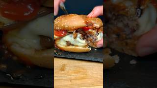 BEST BURGER  asmr burger recipe [upl. by Eidnam279]