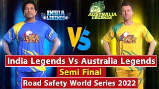 England Legends vs Australia Legends  1st SemiFinal  Road Safety World Series T20 2022 [upl. by Rusell133]