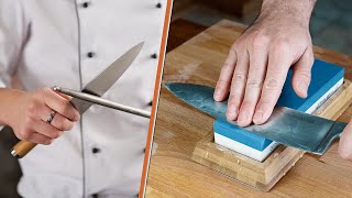 How to use kitchen knife sharpener  Easiest Guide amp Tips [upl. by Rochus]