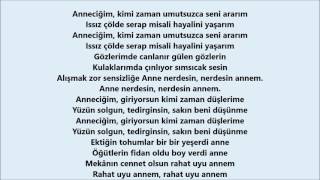 HASAN DURSUN ANNECİĞİM İLAHİ SÖZLERİ  ANNECİĞİM İLAHİ SÖZLERİ  ANNECİĞİM İLAHİSİ SÖZLERİ  ANNEM İ [upl. by Tobin772]