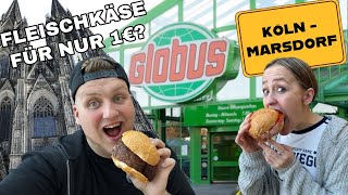 Fleischkäse für 1€  Kann das schmecken  Der GLOBUS Test in KÖLN MARSDORF [upl. by Gnilrad]