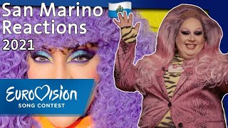 Senhit feat Flo Rida  quotAdrenalinaquot  San Marino  Reactions  Eurovision Song Contest  NDR [upl. by Moffat]