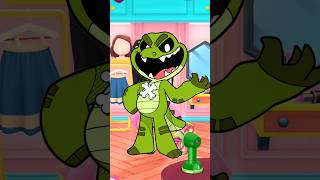 Allister Gator Poppy Playtime 4 Nightmare talkingangela cosplay allister playtime [upl. by Arinaj]