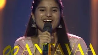 quotOo Antava Oo Oo Antavaquot  Singer lndravati 🎤 Her voice 😍🔥  Phuspa Movie Song  Antava Song🎶 [upl. by Templas]