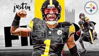 Madden 24 Pittsburgh Steelers Franchise  Justin Fields Takes Over [upl. by Riek]