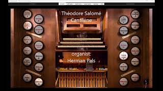 Théodore Salomé Cantilène Sonarte organ Hauptwerk Oloron SaintMarie [upl. by Sobmalarah]