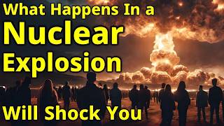 Nuclear Bomb Explosion in a City  StagebyStage Explanation with Real video Footage [upl. by Ziom]