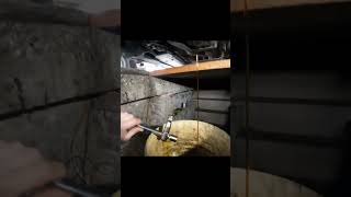 Easy DIY transmission oil change  oil after 15 years150k km audi a6 c6 audi [upl. by Dnilasor171]