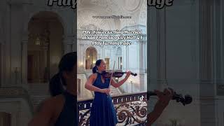 violincover wedding weddingmusic weddingsong weddings weddingvenue bayarea sanfrancisco fyp [upl. by Rawlinson46]