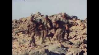 To the Shores of Iwo Jima  1945 Authentic Colour Film [upl. by Aitnauq299]