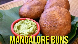 Mangalore BunsMangalorean breakfast recipe [upl. by Orihakat592]