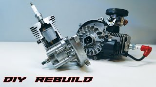 ZENOAH Top End Rebuild [upl. by Tobe]